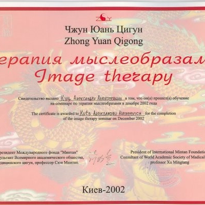 Международный семинар Цигун мыслеобразами г. Киев - 2002